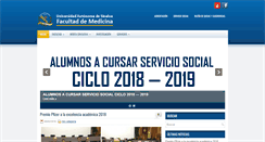Desktop Screenshot of medicina.uas.edu.mx