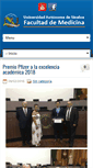 Mobile Screenshot of medicina.uas.edu.mx